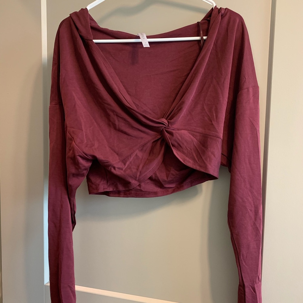 Fabletics Liv Front Twist Hoodie